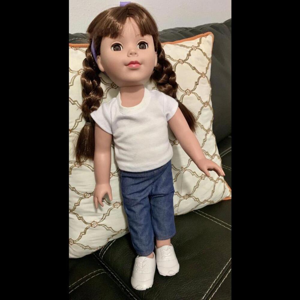 2010 PARADISE KIDS 18"  Doll-Brown Hair Brown Eyes